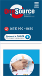 Mobile Screenshot of onesourcepeo.com